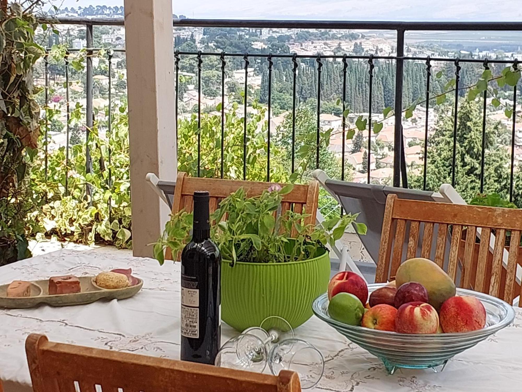 Neve Nof Appartement Rosh Pinna Buitenkant foto