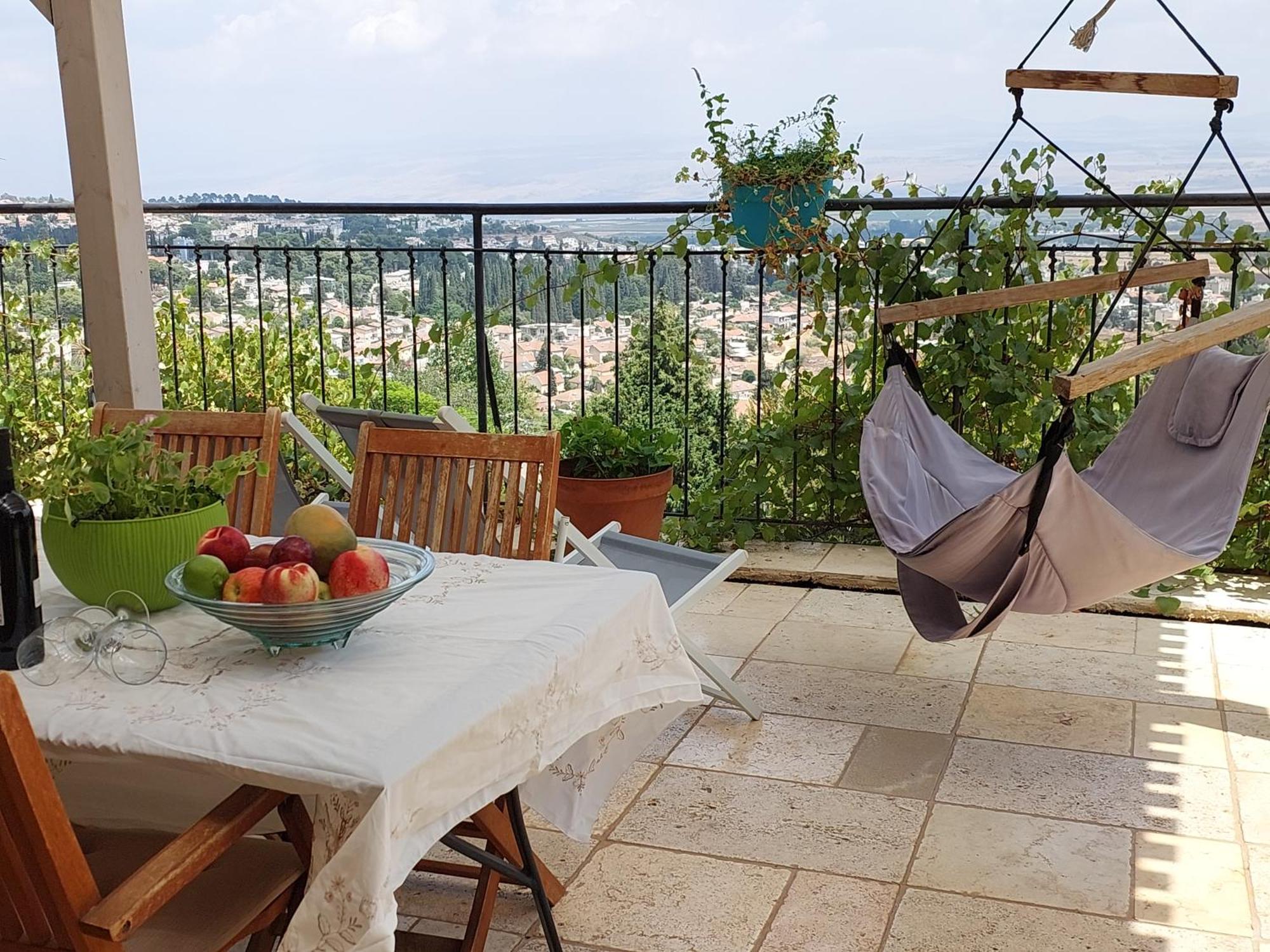 Neve Nof Appartement Rosh Pinna Kamer foto